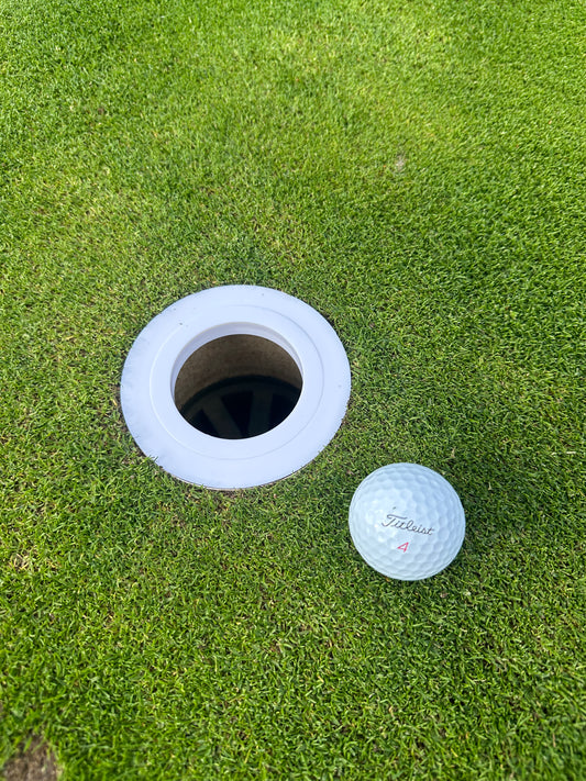 Golf Hole Reducer - Perfect Speed & Line